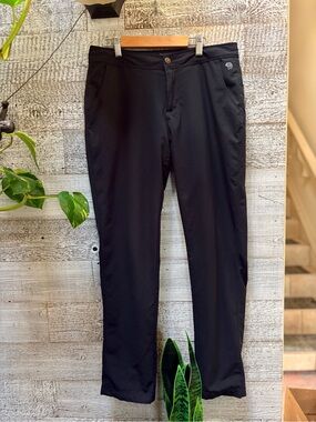 Mountain Hardwear | "Dynama" Lined Hiking Outdoors Pants - Women's 4/30, Black